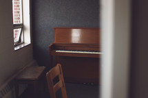 an old piano 