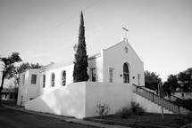 rural white church 