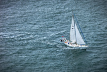 sailboat in the ocean 