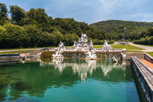 Garden Of The Royal Palace Of Caserta
