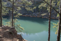 emerald green lake