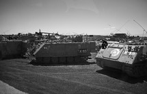 Israeli tanks 