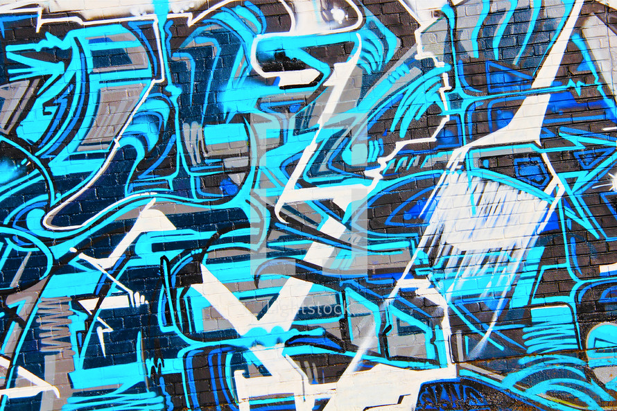 graffiti street wall art