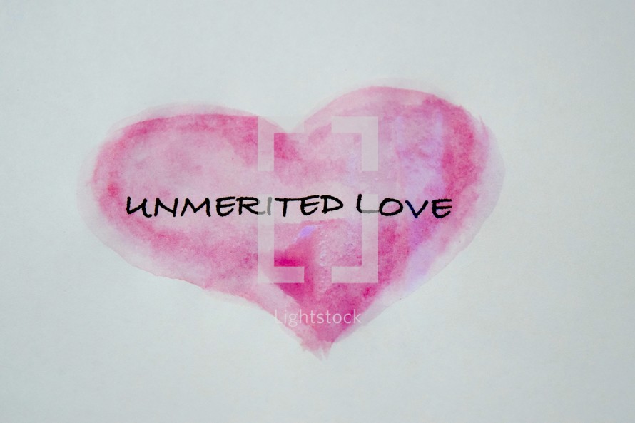 unmerited love 