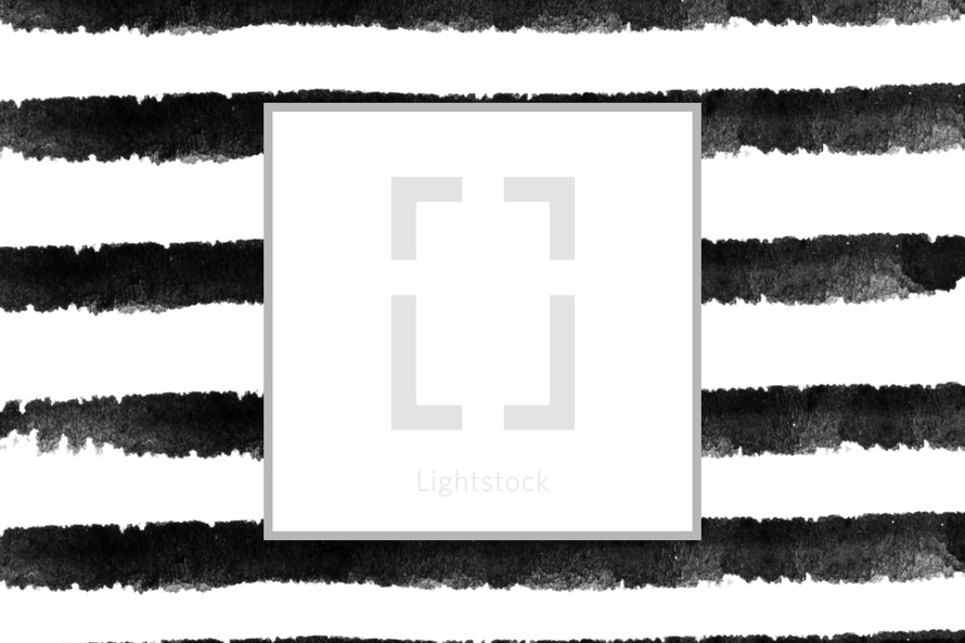 black and white stripes with frame 