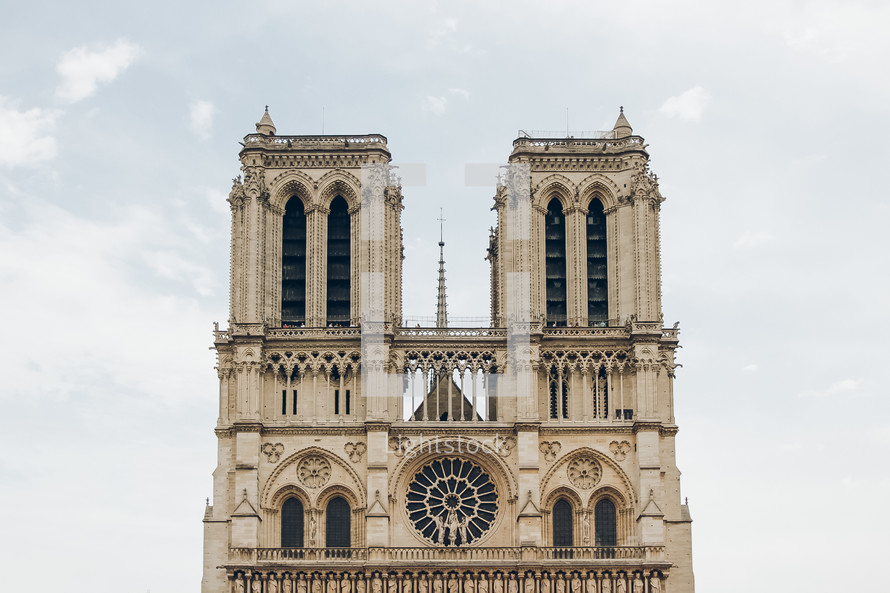 Notre Dame bell tower 