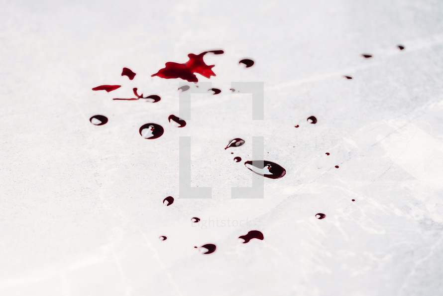 Bloody nails on grey stone background. Banner. Copy space. Good friday. Passion, crucifixion of Jesus Christ. Christian Easter holiday. Gospel, salvation