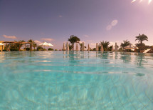 Egypt resort pool 