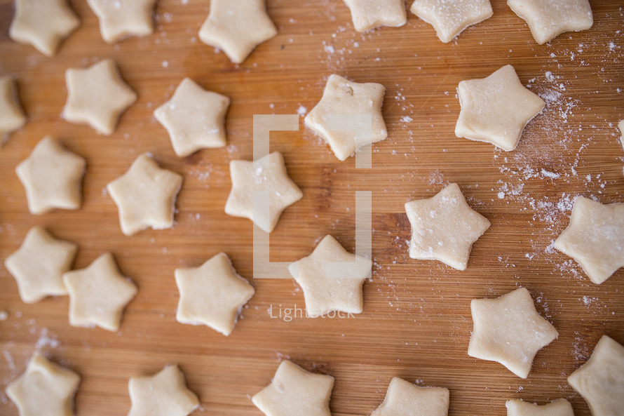star shaped cookies 