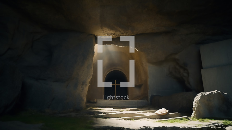 Cross in a Cave