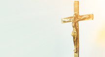 gold crucifix 