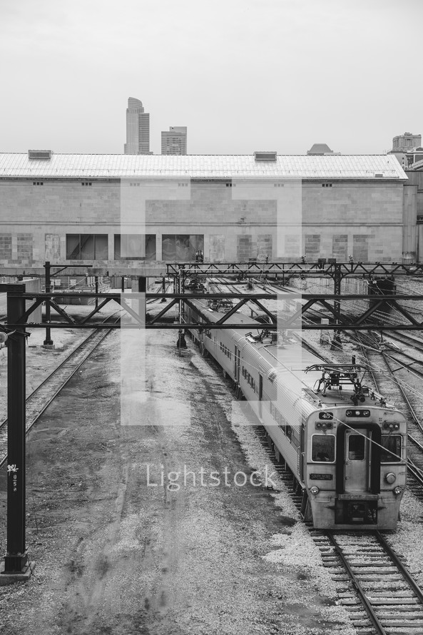 electric rail in Chicago 
