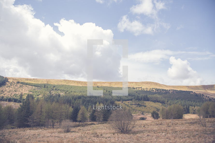 Brecon Beacons landscape 