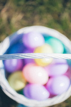 Easter Basket full of eggs