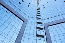 Low Angle View Of Tall Office Buildings