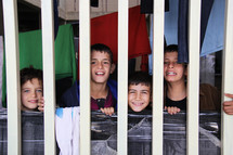 Iraqi/Syrian Refugees in a camp in Erbil, Iraq