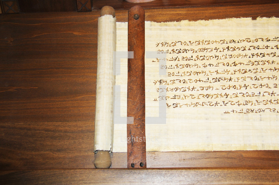 antique scrolls 