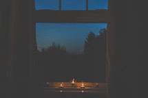 Evening Candle Light