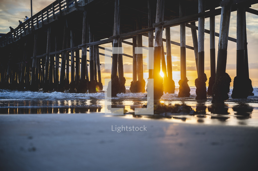 Newport Beach, California pier 