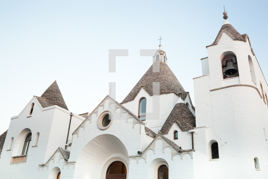 St. Anthony church. Tourist attraction of Alberobello's town in Apulia. Italy.