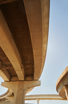 Angles of a highway overpass