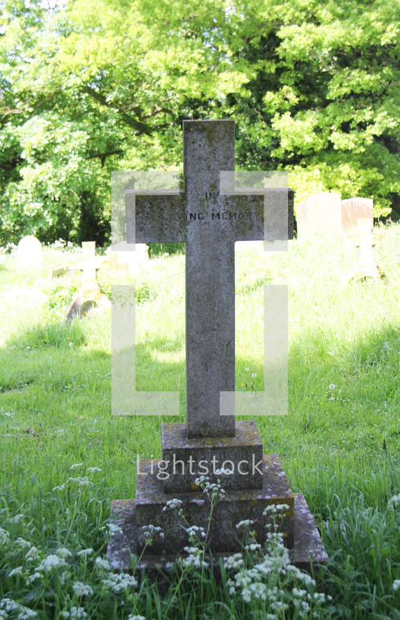cross tombstone 