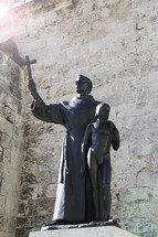 Missionary Religious Statue in Cuba