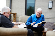 senior men's Bible study 