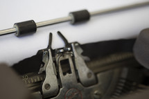 typewriter closeup 