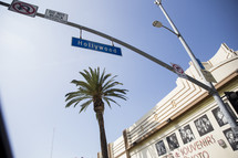 Hollywood Blvd sign 