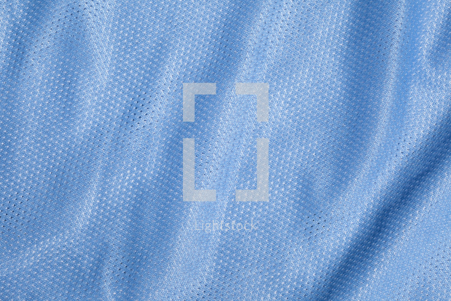 blue sports jersey texture background