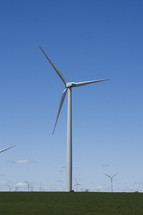 a field of wind turbines 