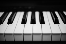 keys of a piano 