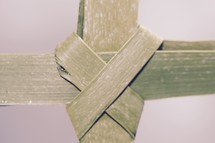 Palm cross closeup 
