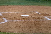 base on a softball field 
