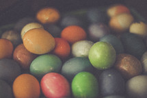dyed Easter egg background