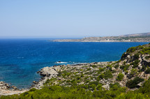 Greek shoreline 