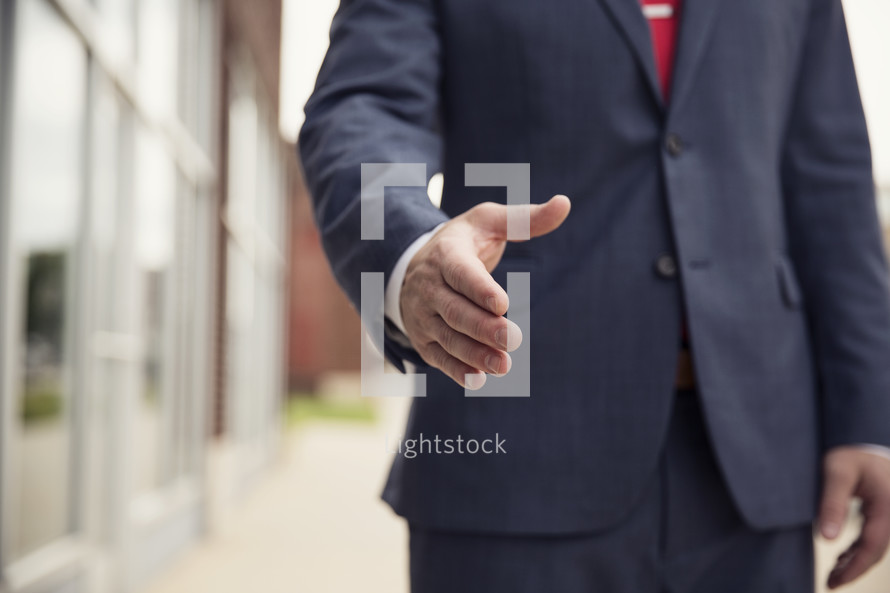 businessman handshake 