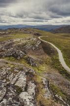 path in Scotland Highlands 