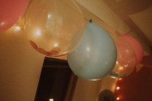 Confetti celebration balloons