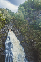 waterfall, Falls of Foyers, Glen Coe, Loch Leven
