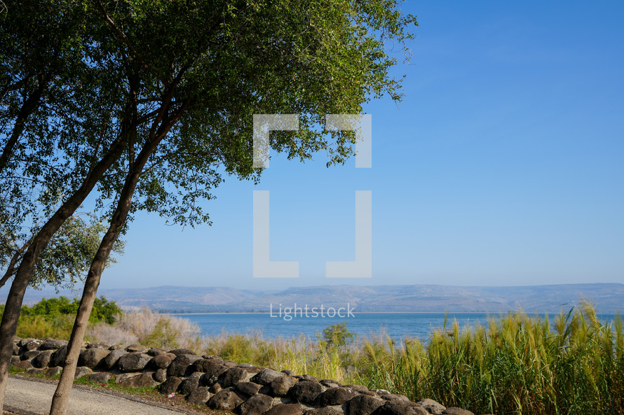 Sea of Galilee in Israel