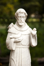 statue of Saint Francis 
