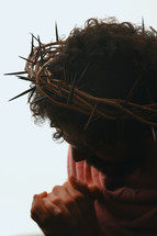 Jesus with crown of thorns 