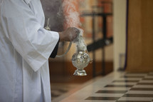 incense during mass 
