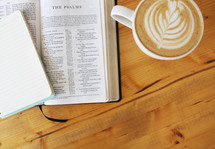 The Psalms and coffee 