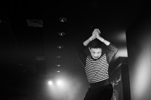 mime on stage 