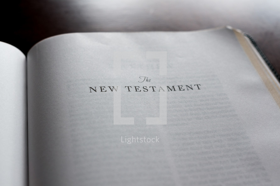 The New Testament title page 