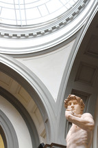 Michelangelo's David in the Accademia in Florence
