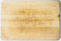 A cutting board. 